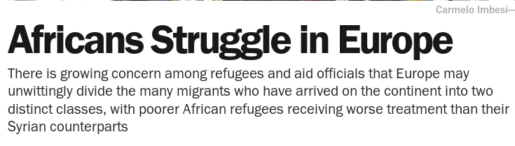 Siriani in Germania. E il resto d'Europa si arrangi /img/africans-struggle-in-europe.png